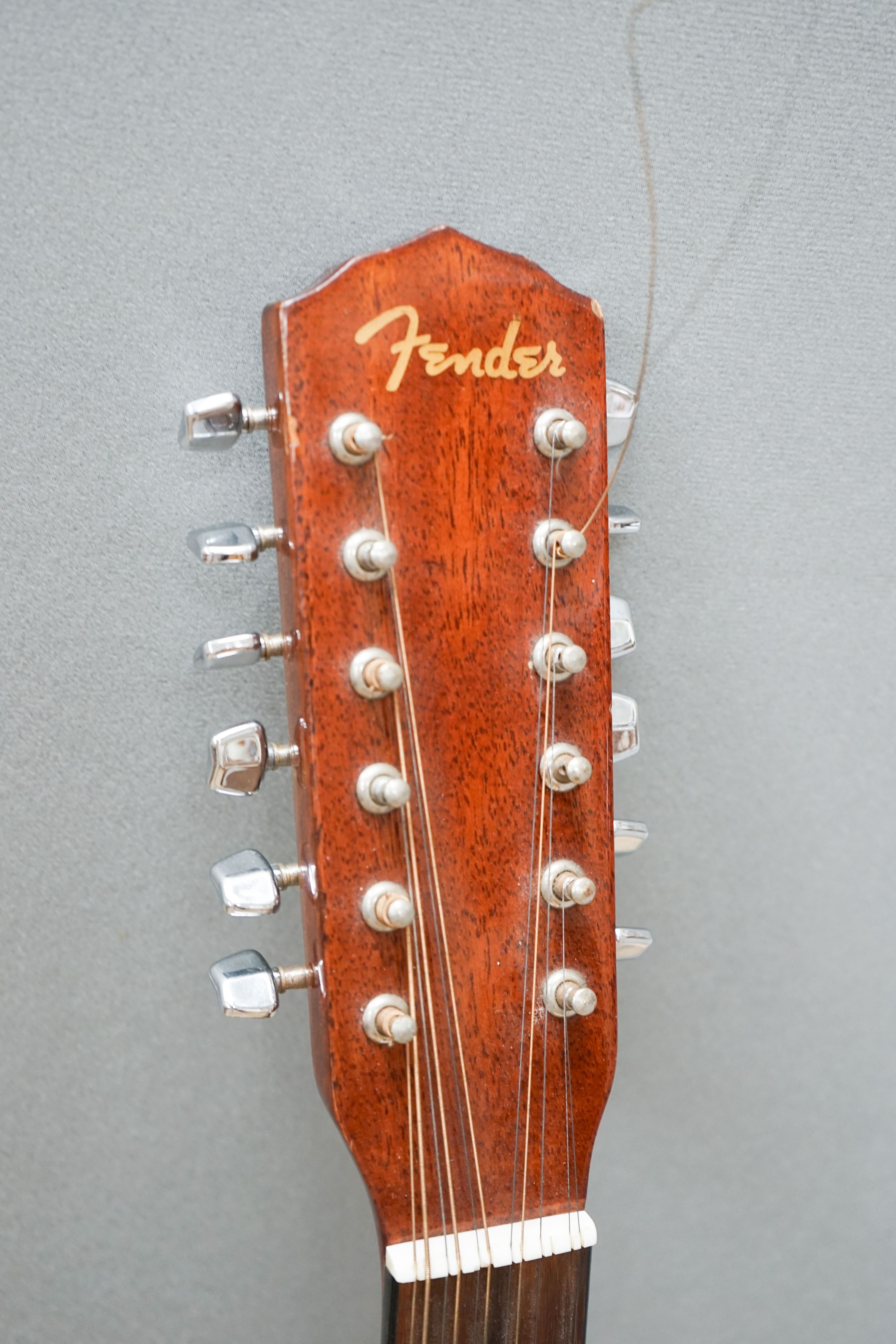 A Fender 12 string acoustic guitar DG 18 12 serial no: 90112437